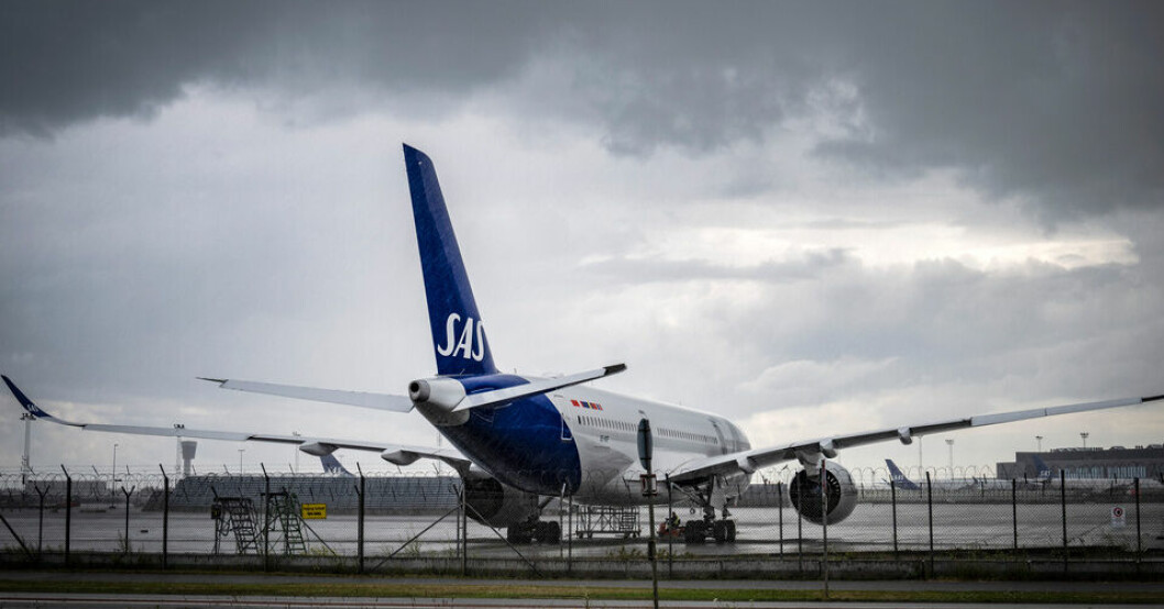 Flygbolaget SAS är utsattes på tisdagen för en it-attack. Arkivbild. SAS: Inga känsliga uppgifter spreds vid attack