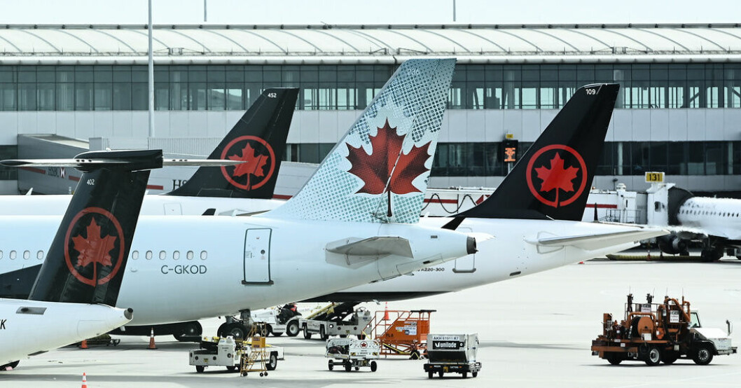 Flygplatsen Pearson i kanadensiska Toronto. Arkivbild. Guldkupp för miljoner på flygplats
