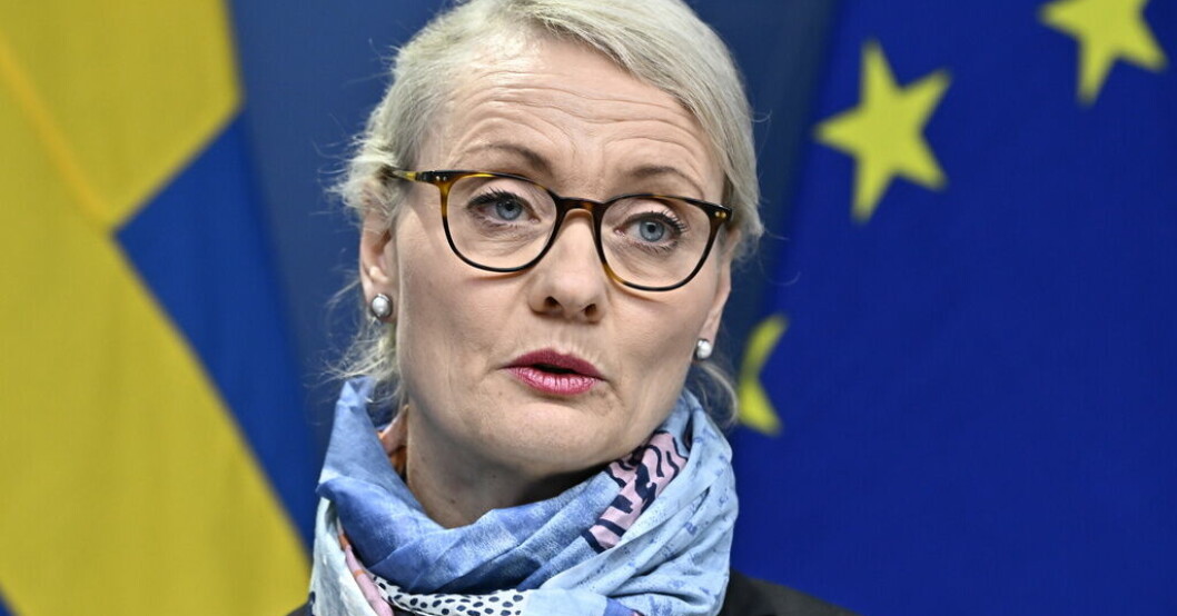 Folkhälsomyndighetens generaldirektör Karin Tegmark Wisell. Arkivbild. Varnar för svagheter i smittskyddet
