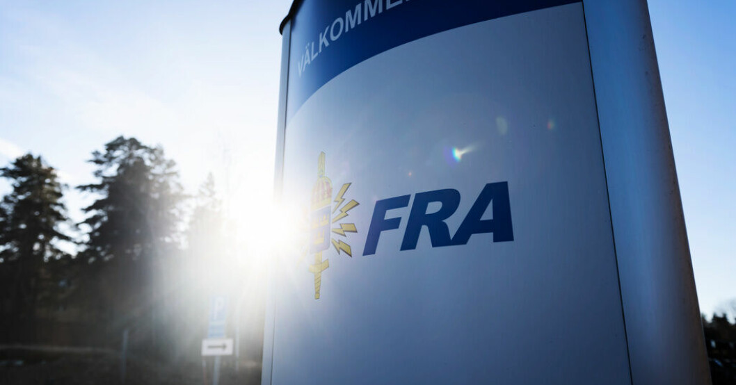 För första gången sedan 1945 rapporterar FRA om ett storkrig i Europa. Arkivbild. FRA signalspanar mer mot grova brott