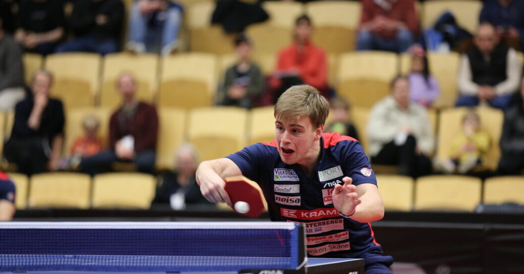 För Truls Möregårdh och Eslöv väntar nu en måstematch. Arkivbild. Söderhamn nära SM-guld – vände mot Eslöv