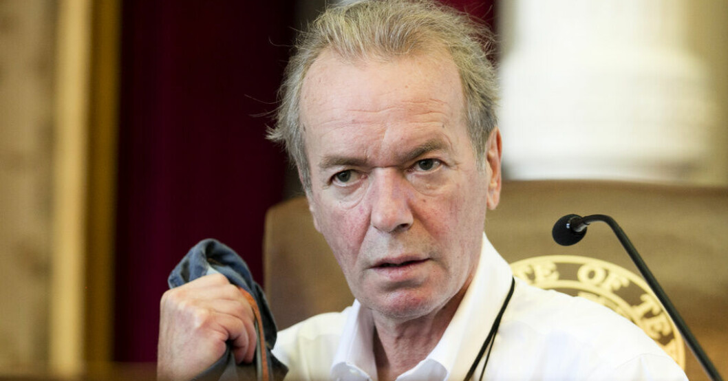 Författaren Martin Amis har dött. Arkivbild. Författaren Martin Amis död