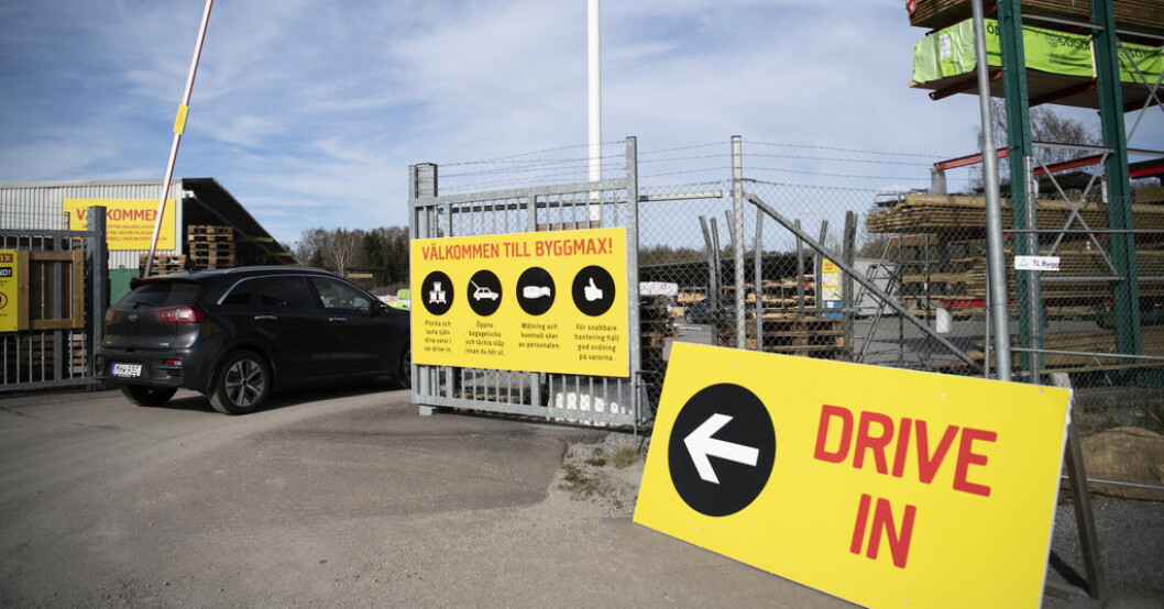 Försäljningsvolymen i bygghandeln har minskat kraftigt det senaste året, enligt SCB-statistik. Arkivbild. Läget ännu dystrare i handeln: "Oerhört tufft"