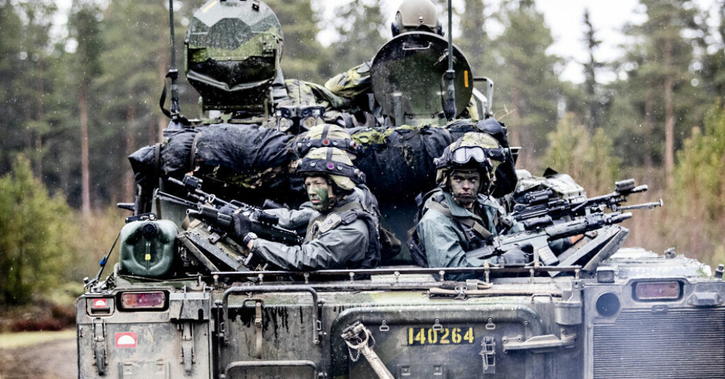 Försvarsmakten har begärt mer pengar. Arkivbild. Försvaret får 660 miljoner för Natoanslutning