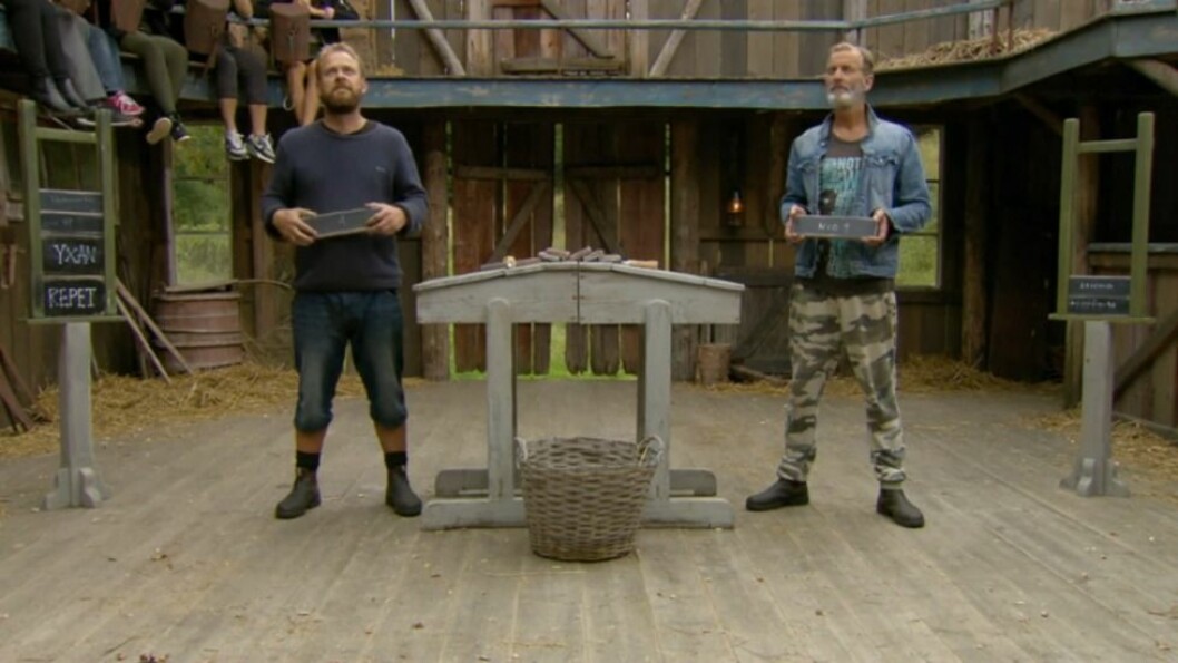 Det blev en spännande sista gren för Niklas Ravnestam och Hasse Ek. Det blev en spännande sista gren för Niklas Ravnestam och Hasse Ek.