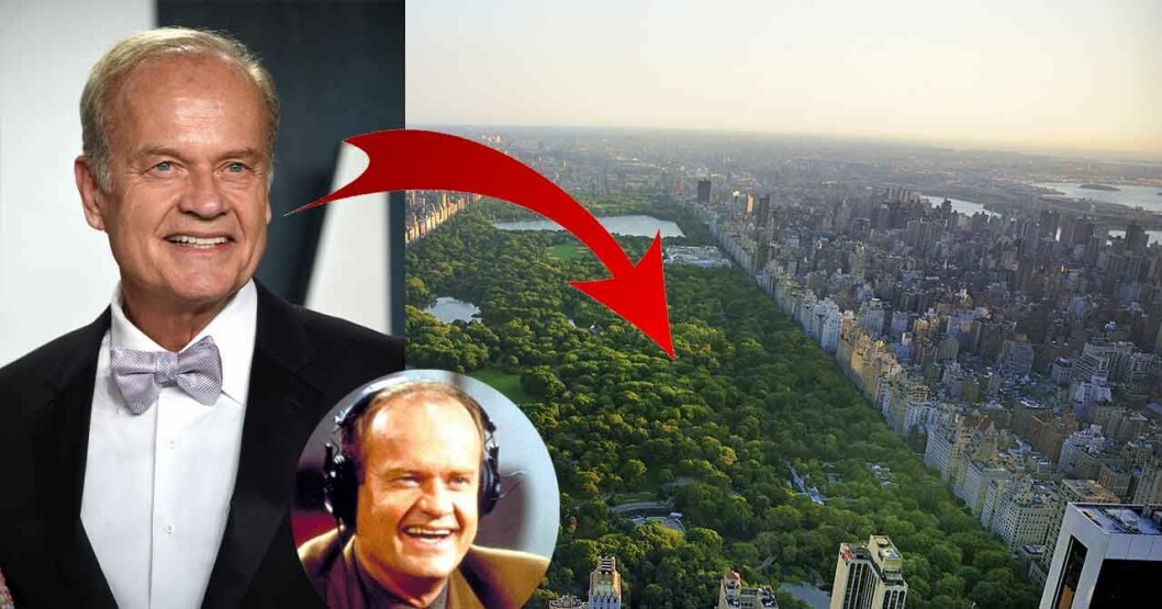 Kelsey Grammer har gjort dundersuccé med ”Fraiser”. Men dessförinnan sov han i en buske i Central Park. Kelsey Grammer