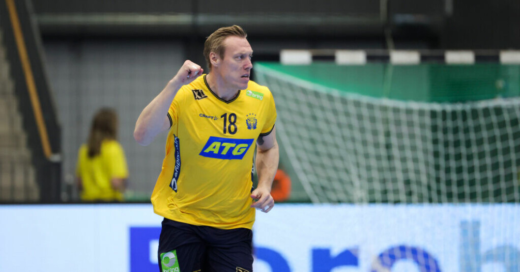 Fredric Pettersson slutar i Blågult. Arkivbild. Trotjänare slutar i handbollslandslaget