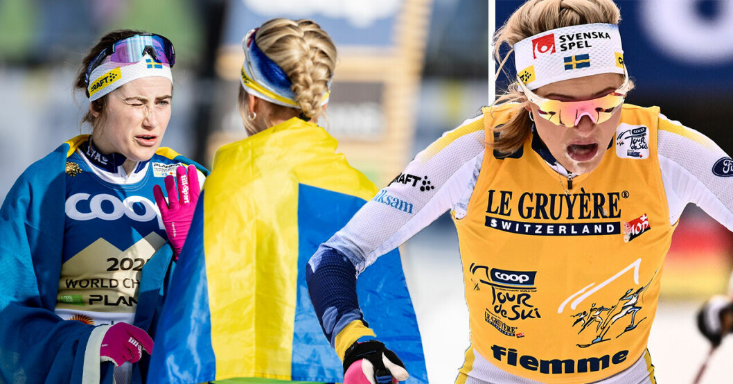 Frida Karlsson och Ebba Andersson.