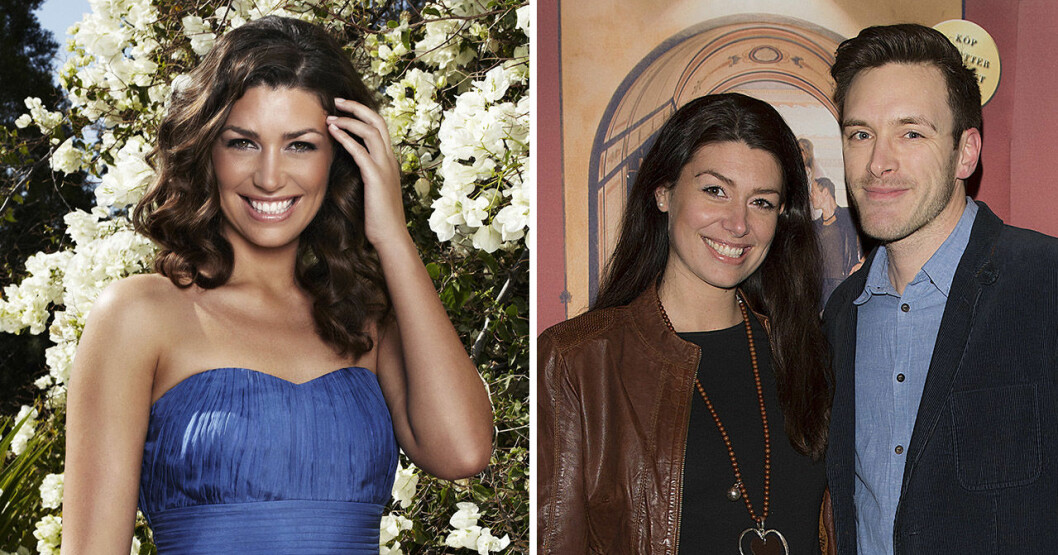Frida med maken Patrik, känd från Big Brother. <strong>Foto: TV3 & TT.</strong> Bachelorette Frida Edvardsson (tidigare Danielsson) med maken Patrik.