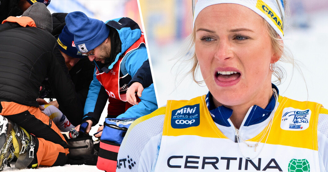 Frida Karlsson, 23, berättar om kollapsen i Tour de Ski
