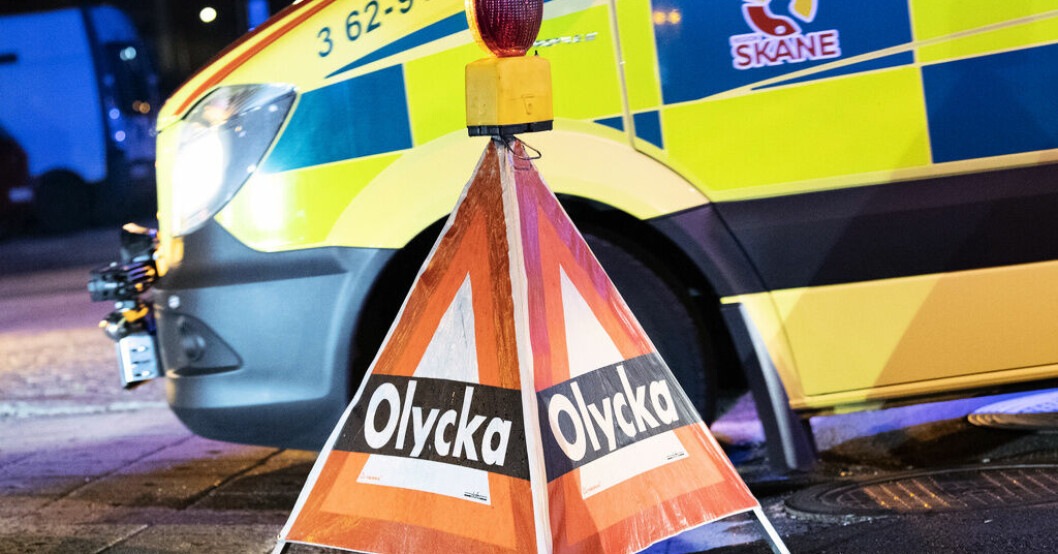Fyra personer skadades vid branden. Arkivbild. Pojke skadad vid lägenhetsbrand