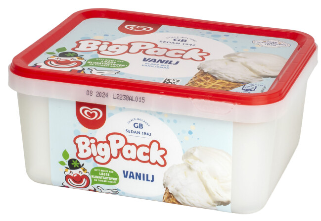 Här är vinnaren av årets matbluff 2022. BG Glace big pack vanilj.