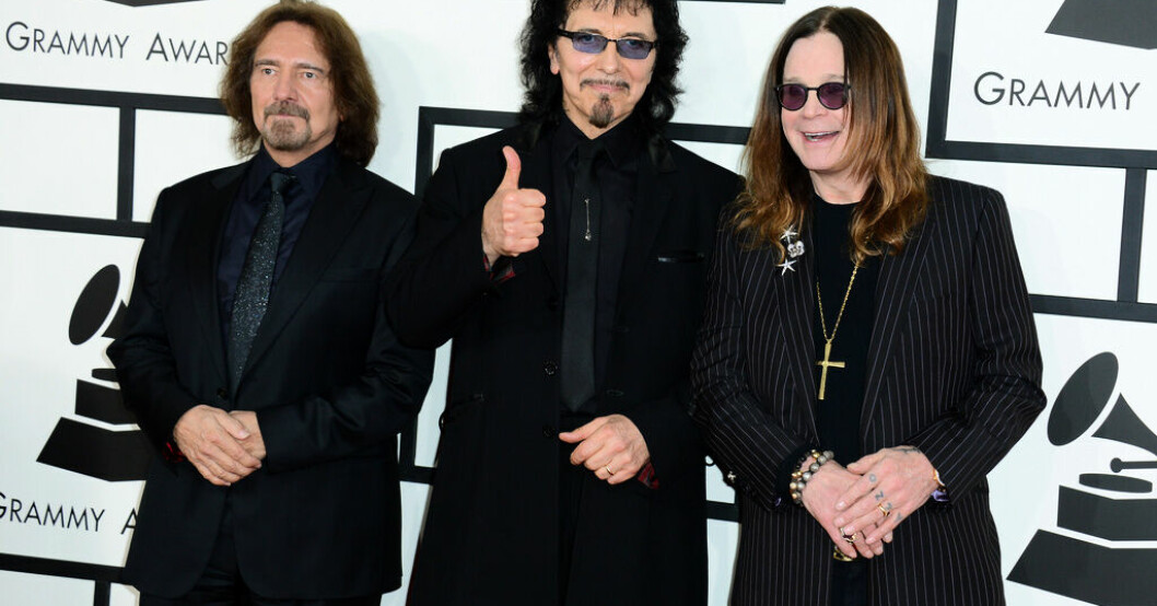 Geezer Butler, Tony Iommi och Ozzy Osbourne i Black Sabbath. Arkivbild. Black Sabbath lånar ut musik – till balett