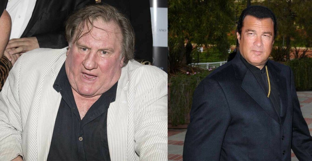 Gérard Depardieu och Steven Seagal. gerard-steven