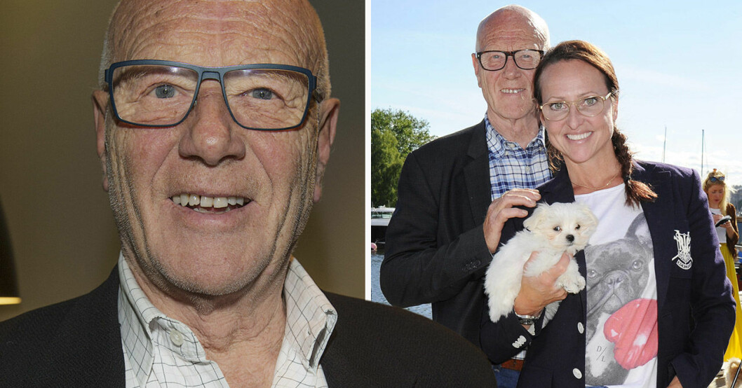 Gert Fylking och ex-frun Tanja.