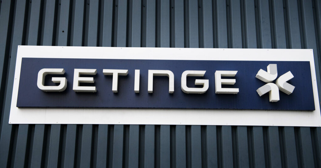 Getinge väntar sig en sämre försäljning under året. Arkivbild Getinge vinstvarnar