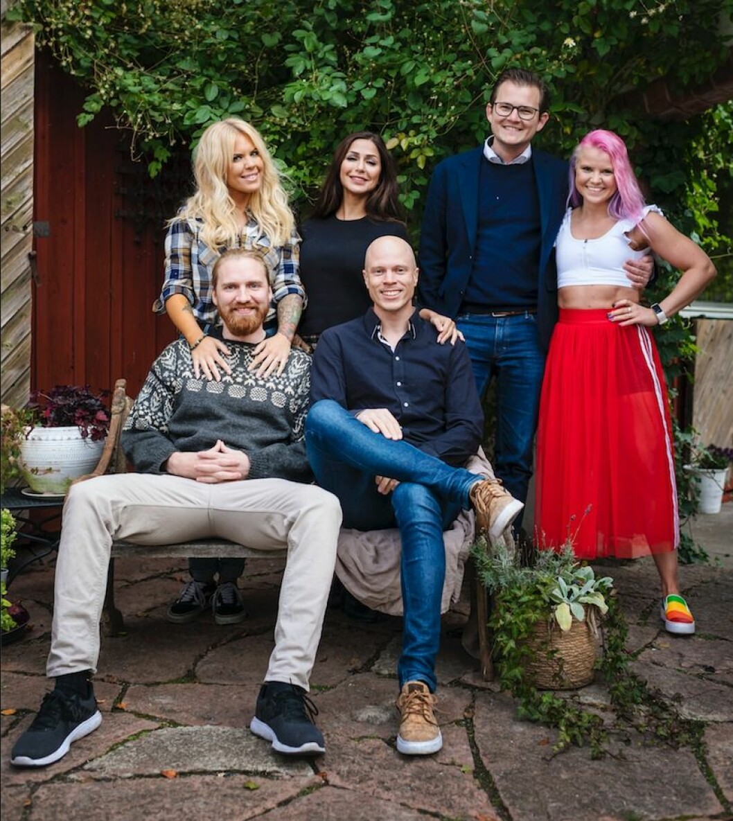 Här är de sex singlarna i nya säsongen av Gift vid första ögonkastet. FOTO: Stina Stjernkvist /SVT Här är de sex singlarna i nya säsongen av Gift vid första ögonkastet