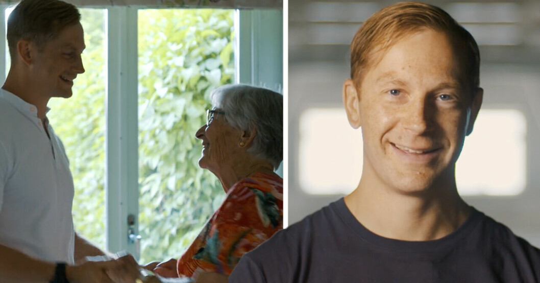 Därför bor Gift vid första ögonkastet-Arvid Stark hemma hos sin mormor