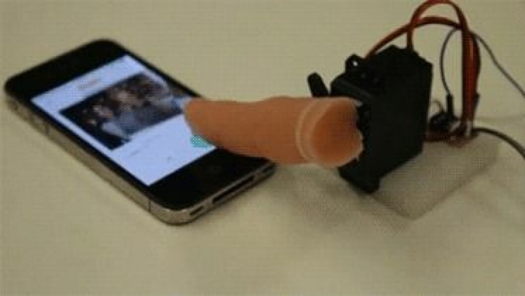 via <a href="http://giphy.com/gifs/robot-finger-tinder-5xtDarxmzvkAJs1qEqk">Giphy</a> tinder