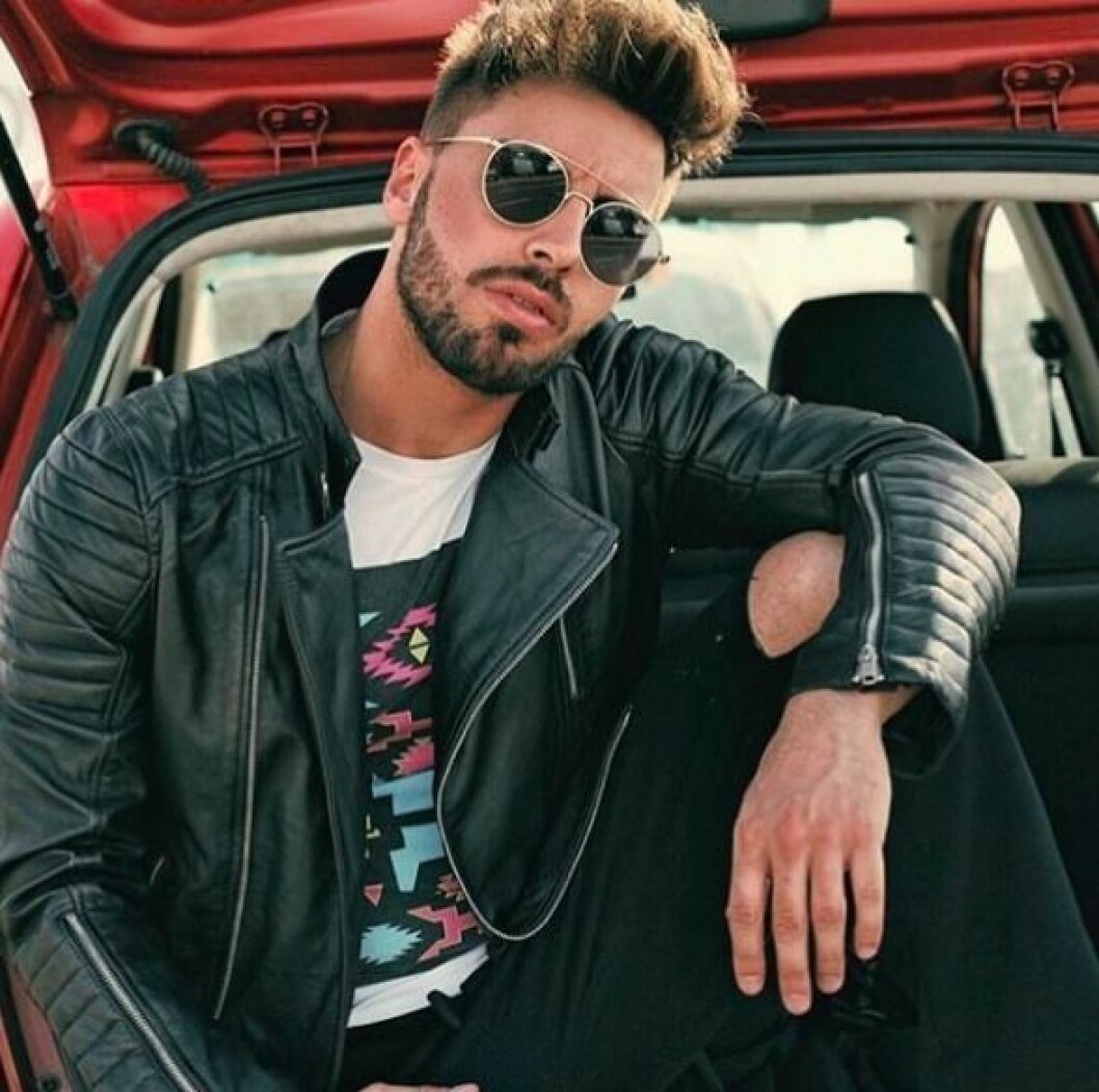 Giuse laguardia. <em><strong>FOTO: Corlin Eyewear</strong></em> Man bär solglasögon och tittar in i kameran
