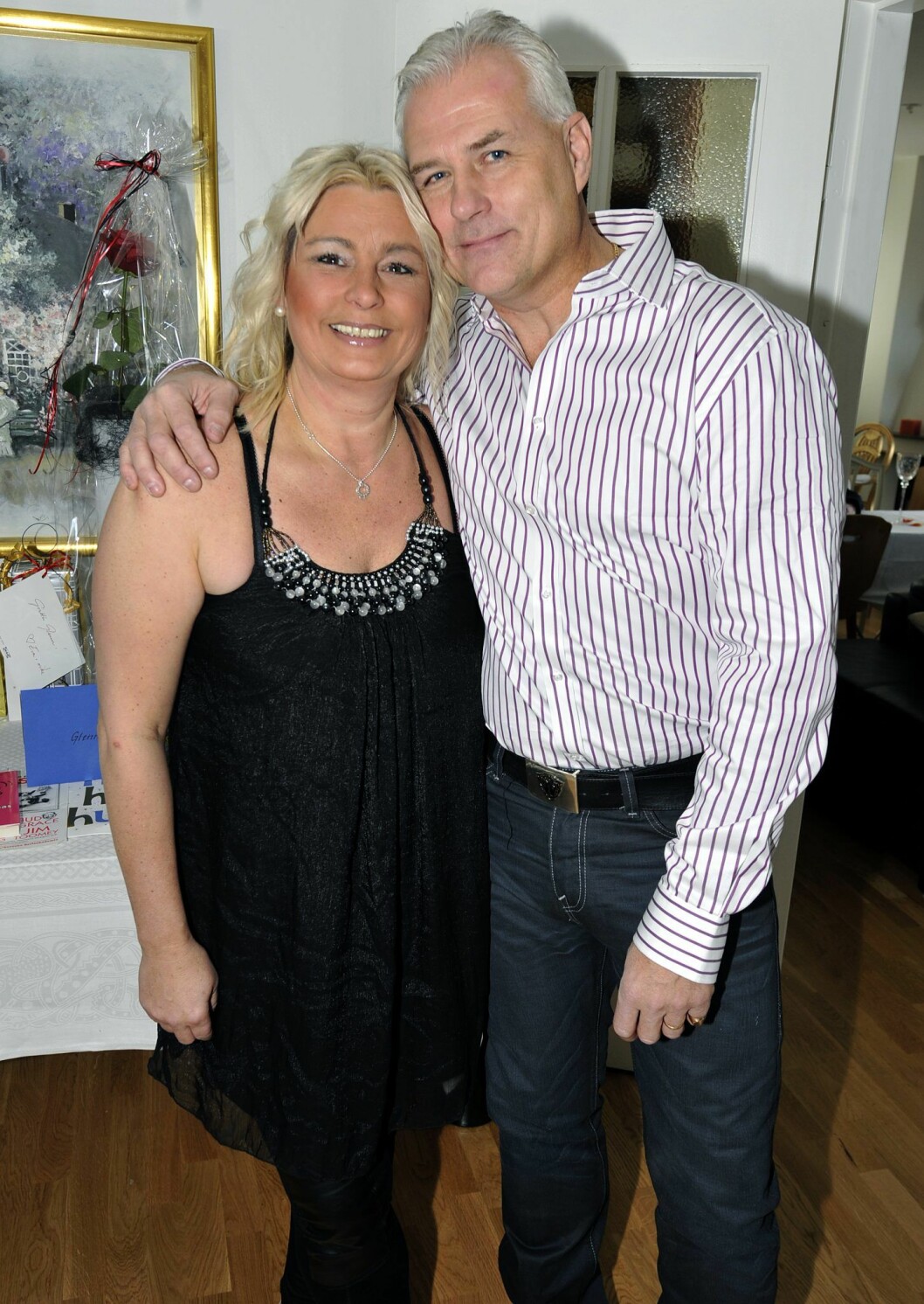 Glenn Hysén var tidigare gift med Helena Hysén. Glenn Hysén och Helena Hysén