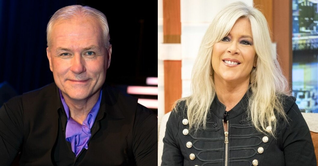 Glenn Hysén blev glad över att få träffa Samantha Fox. Glenn Hysén blev glad över att få träffa Samantha Fox.