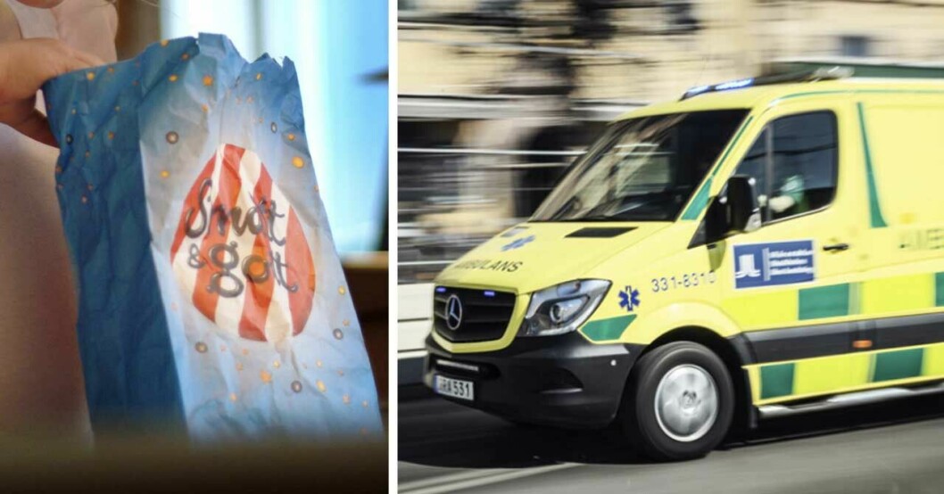11 barn till sjukhus efter misstänkt förgiftning – hade ätit ”godis”