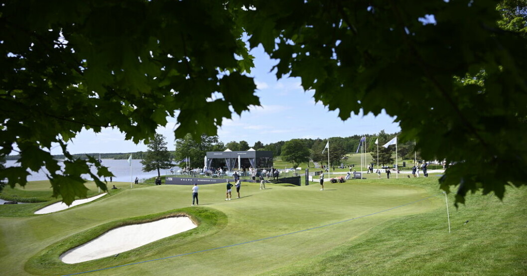 Golfbanearbetarnas varslade strejk är avvärjd. Arkivbild. Strejkhot vid golfbanor avblåst