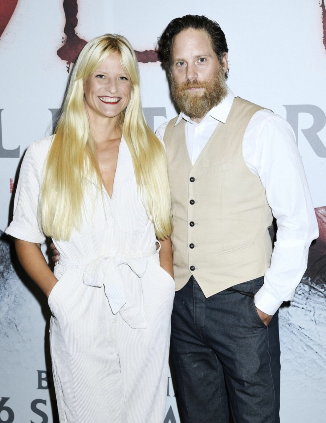 FOTO: Karin Törnblom/TT Göran Gillinger och Jenna Gillinger Premiär för filmen "Det: Kapitel 2"