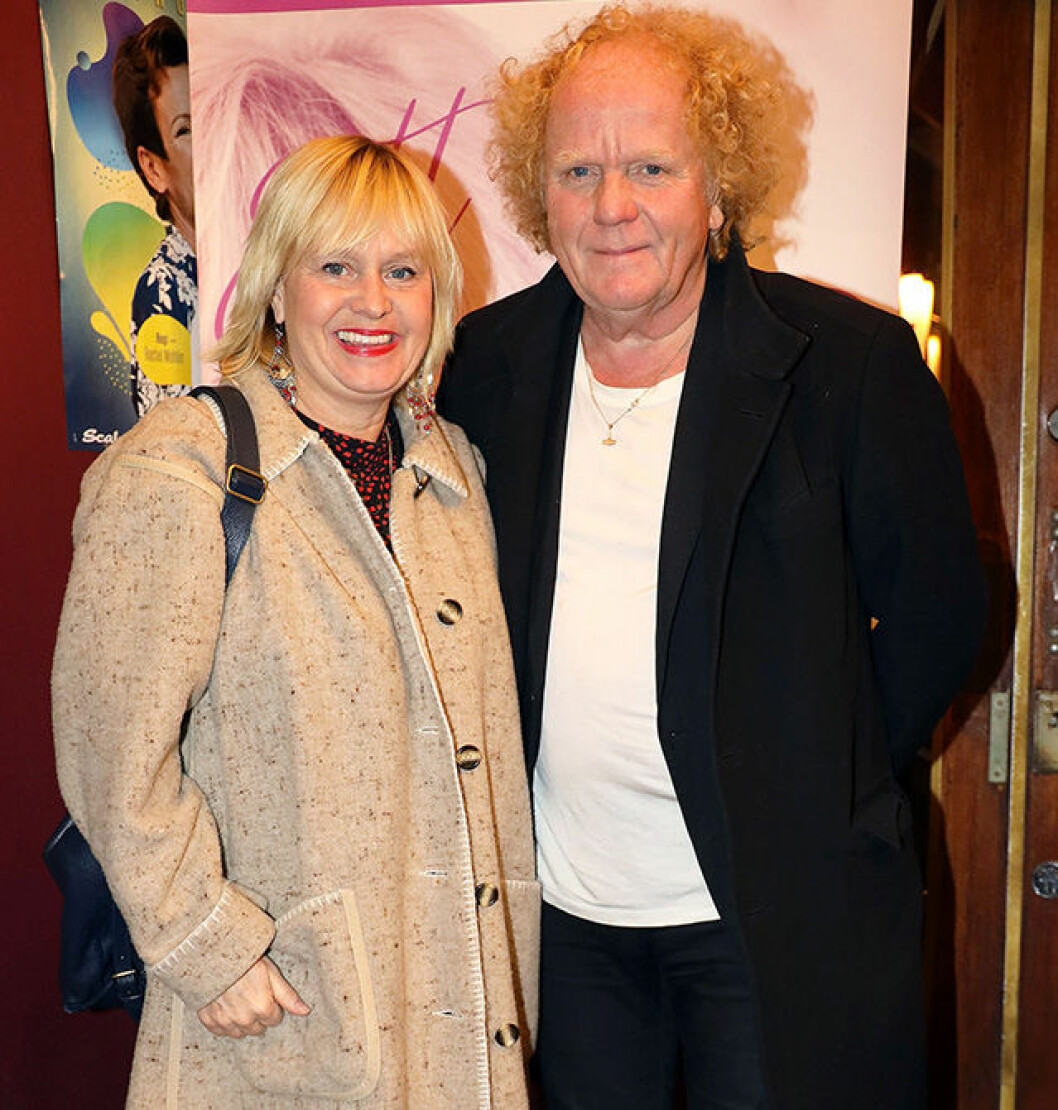 Staffan Götestam och frun Monika. Staffan Götestam med frun Monica