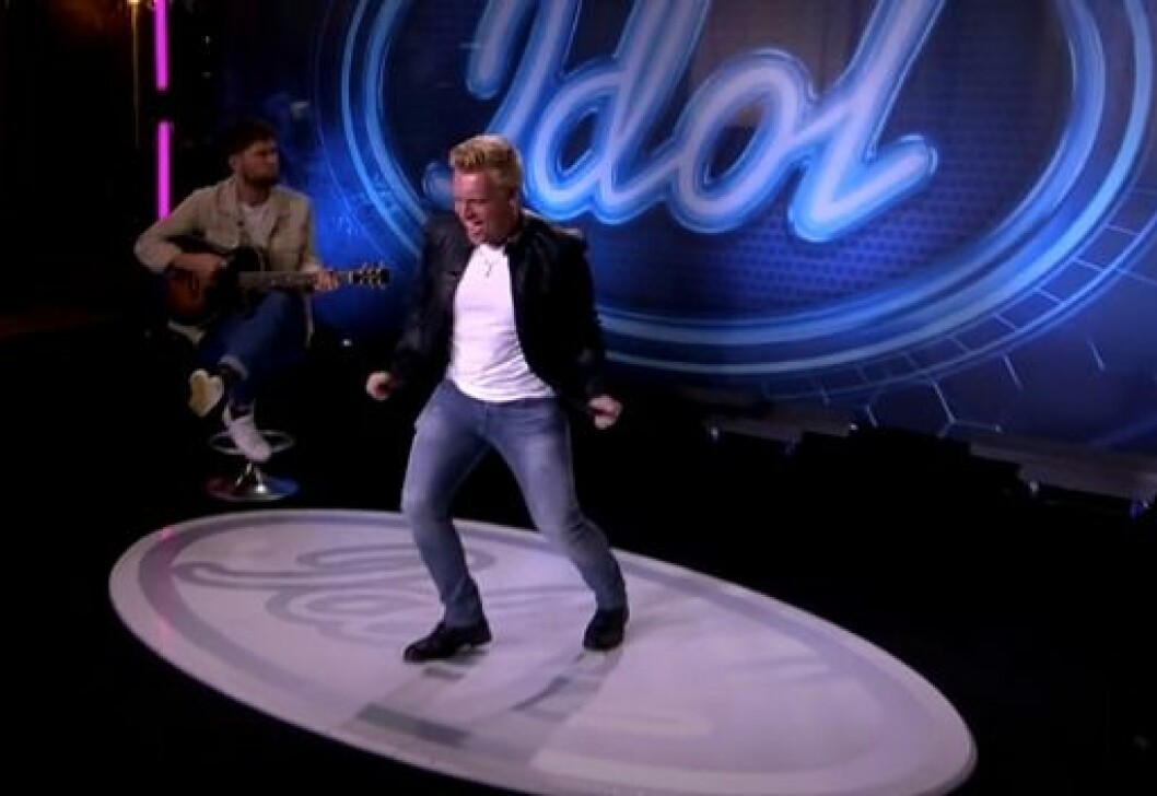 FOTO: TV4 Gottfrid Krantz idol 2020