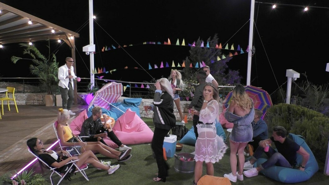 Ovädret stoppade inspelningarna av Love Island Sverige