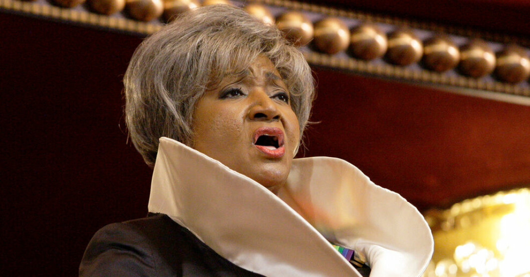 Grace Bumbry har avlidit, 86 år gammal. Arkivbild. Operastjärnan Grace Bumbry död