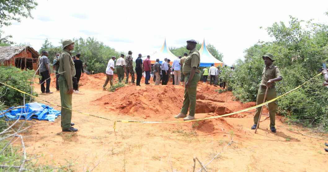 Gravarna har hittats i Shakaholaskogen i östra Kenya, och katastrofen kallas därför för "Shakahola Forest Massacre". Arkivbild. 95 döda i "svältsekt" – majoriteten är barn