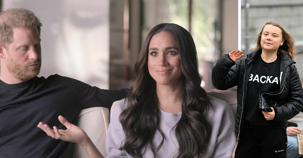 Prins Harry, Meghan Markle och Greta Thunberg