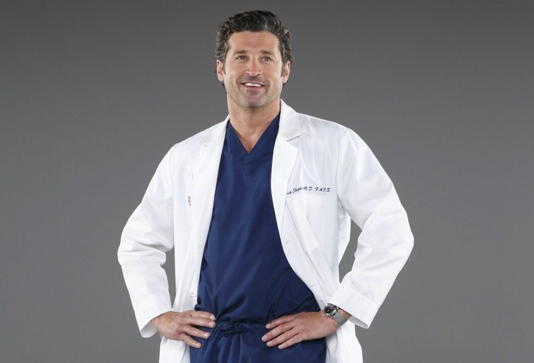 Patrick Dempsey som doktor Derek Sheperd i “Grey’s anatomy”. Foto: Kanal 5 Patrick Dempsey som doktor Derek Sheperd i "Grey's anatomy". Foto: Kanal 5
