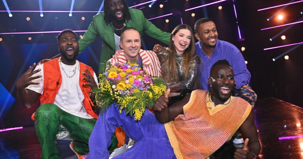 Gruppen Panetoz och Maria Sur gick vidare till final från deltävling två i Melodifestivalen som i lördags avgjordes i Linköping. Arkivbild. Tv-toppen: Många såg Melodifestivalen