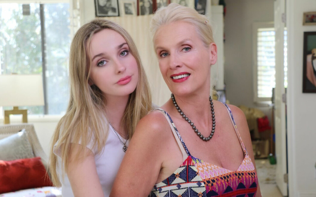 Gunilla har uppfostrat Erika som ensamstående mamma och känner att hon inte saknat att ha en man vid sin sida. Gunilla Persson och dottern Erika i hemmet.