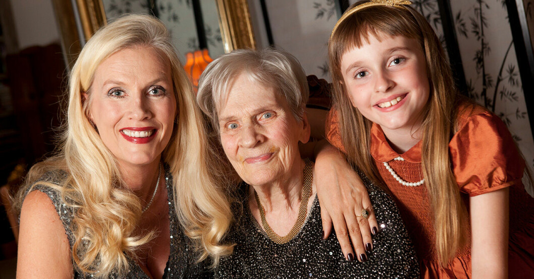 Gunilla, Iris och Erika Persson.