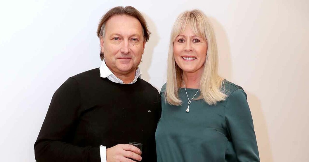 Nina Gunke och maken Samuel Holgersson. Nina Gunke och maken Samuel Holgersson