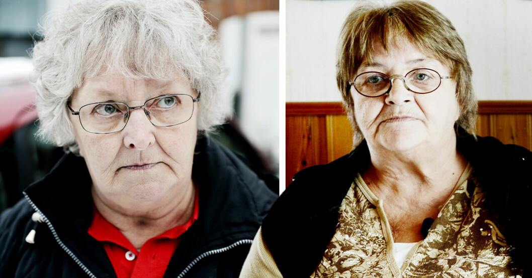 Gunnel Hyvönen och Maritta Söderström