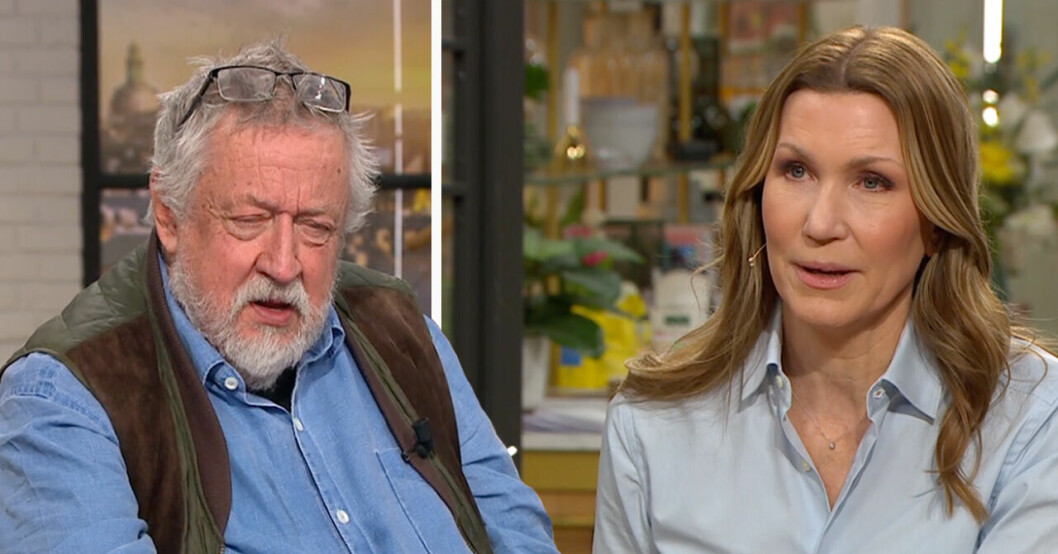 Leif GW Persson och Jenny Aversjö.