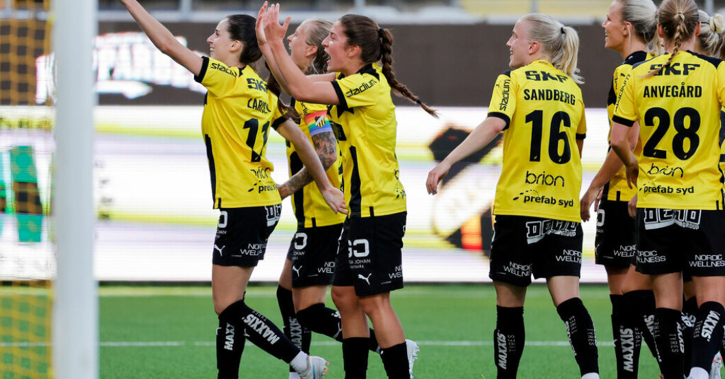 Häcken jublar efter att ha gjort 2–1 mot Örebro. Häcken illa ute – vände och vann: "Var tvärtom"