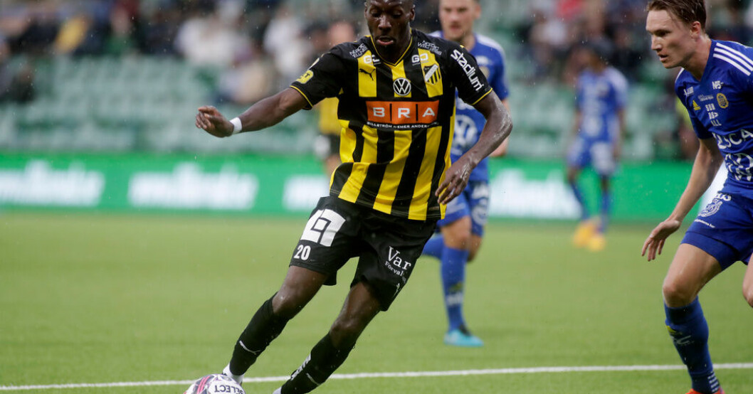 Häckens Blair Turgott missar hela den allsvenska säsongen. Arkivbild. Häckens smäll – forward missar hela säsongen
