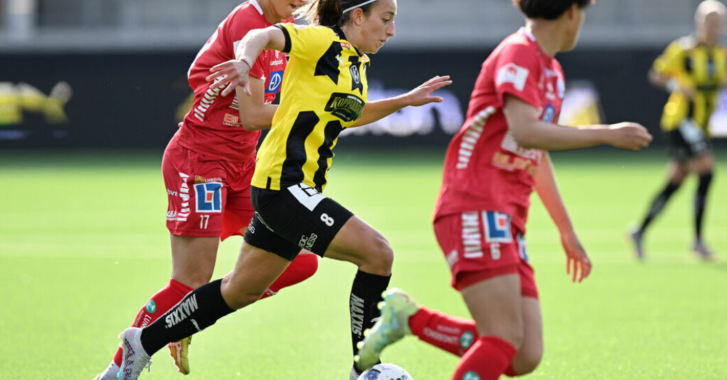 Häckens Rosa Kafaji. Arkivbild. Talangen avgjorde seriefinalen med dubbla drömmål