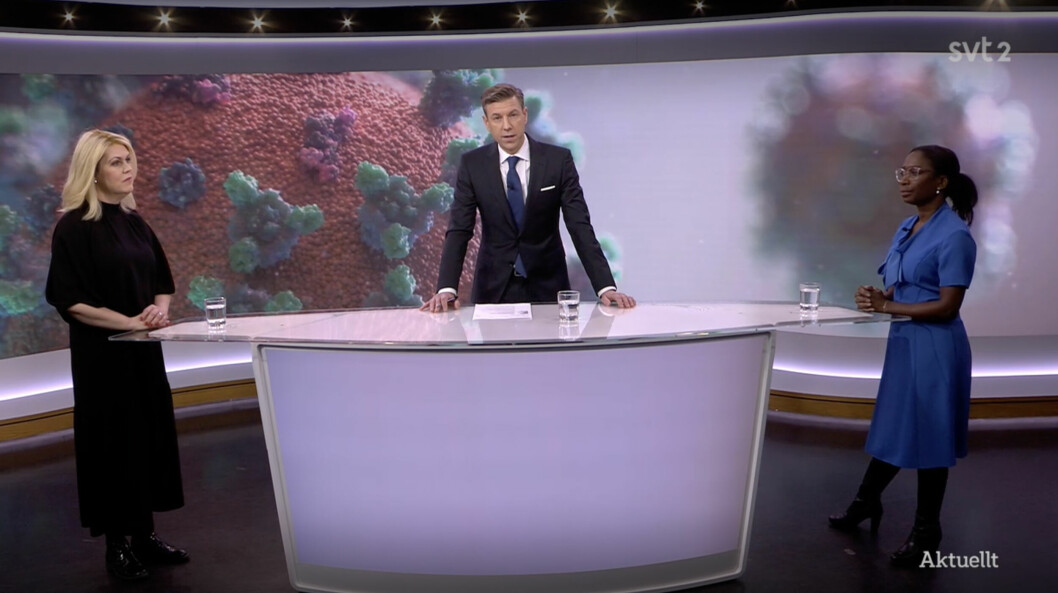 Lena Hallengren (S) och Nyamko Sabuni (L) debatterade frågan i SVT:s Aktuellt. Socialminister Lena Hallengren, socialdemokraterna, debatterade mot Liberalernas partiledare Nyamko Sabuni.