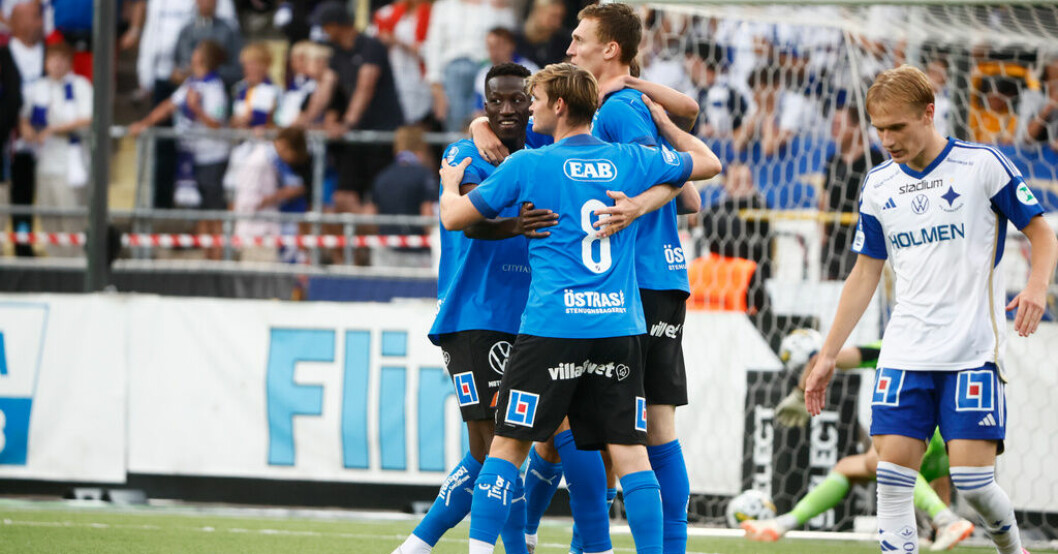 Halmstad är ny femma i allsvenskan. Nykomlingen avgjorde sent – upp på femte plats