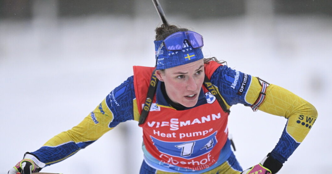Hanna Öberg. Arkivbild. Öberg tia efter ny norsk uppvisning