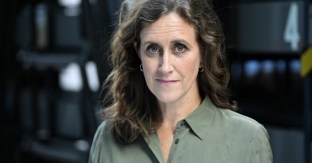 Hanna Stjärne, vd på SVT, uttrycker förvåning över domen i Stockholms tingsrätt. Arkivbild. Hanna Stjärne: Dold kamera en beprövad metod