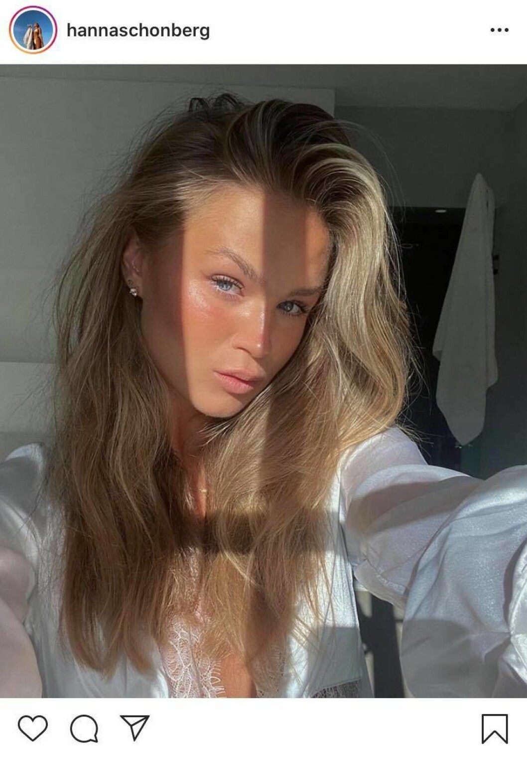 FOTO: Instagram Hanna Schönberg på Instagram